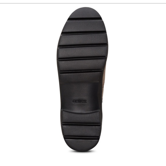 Aetrex Margot Lace-Up Boot Brown Suede Lace-Up - Picture 6 of 6